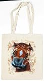 Sassi Tasche - Christina Bötzel - Einkaufstasche Tragetasche Stoffbeutel Beutel Bag Pony Reitsport Pferde Pferd Reiten Geschenk Geburtstag T-Shirt