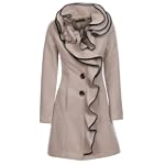 Laeticia Dreams Damen Volant Mantel J...