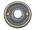 Baldwin Hardware 4850.050 Beaded Brass Doorbell Button