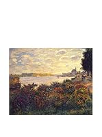 Especial Arte Lienzo La Senna a Argenteuil Multicolor