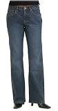 View Large Image of Lee Misses One True Fit Basic Flare Jean, Dark Blast Stretch, 13 - 14 Petite