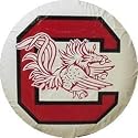 South Carolina University gamecocks white tire cover, Size E10
