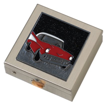 Red Car Small Pill Box