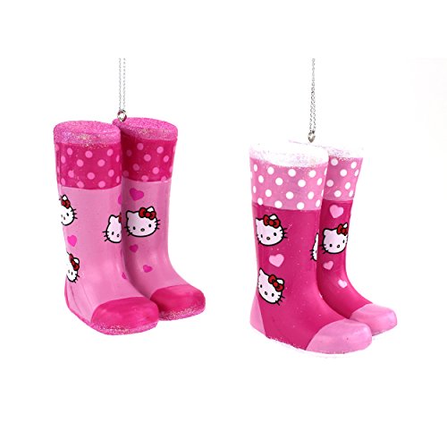 Hello Kitty Kurt Adler 2 pc Ornament Set