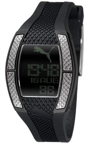 Puma Time Damenuhr TOP FLUCTUATION LADIES BLACK SILVER A.PU910432005