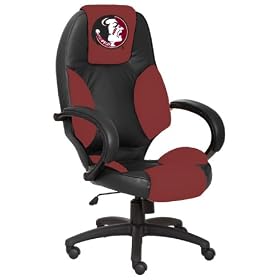 Florida State Seminoles Leather Office Chair