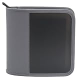 TDK DVD/CD収納ファイルケース 36枚収納/グレー 半透明ハードシェルタイプ CL-HN36GY