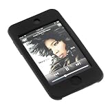 Black Durable Flexible Soft Silicone Skin Case for Apple ipod Touch itouch 2G 2nd Generation