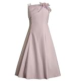 Bonnie Jean Girls Lavender Linen Easter Flower Girl Dress 7-16