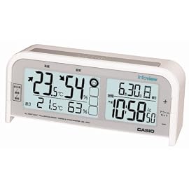 CASIO (カシオ) wave ceptor 電波置時計 生活環境お知らせクロック DQL-100NJ-7JF
