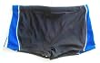 Mens Drawstring Square-Cut Boy-Short with Side Stripe Detail. Black/Royal, Lime/Yellow and Blue/Navy Sizes S-XL