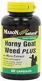 Mason Vitamins Horny Goat Weed Plus Masc Extract Results in 90 Minutes, 60-Count