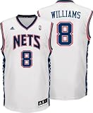 Adidas New Jersey Nets Deron Williams Replica Home Jersey Xx Large
