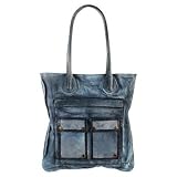 Brushstroke Gail Flat Tote Color: Gray