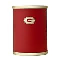 University of Georgia Wastebasket with Gold Logo - Red