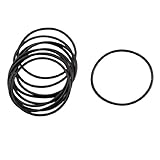 uxcell Oリング　フォークシール　ラバー素材　オイルシール　ガスケット　 35mm x 38mm x 1.5mm