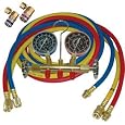 ATD Tools 3687 R134a Brass Manifold Gauge Set