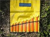Insulated Open End Wrench Set - 8 Pieces with Case, Standard