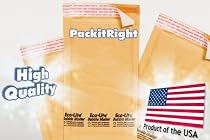 125 Count Tan Bubble Mailers - Sizes Include #000, #00, #0, #1, #2, #3, #4, #5