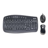 マイクロソフト ワイヤレス キーボード マウス セット Wireless Optical Desktop 1000 ブラック v2 B5Q-00039