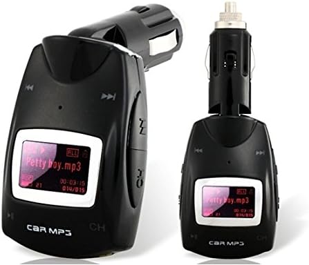 Multi-function Car MP3 Player with Red Light (Black)