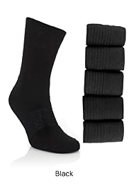 5 Pairs of Cool & Fresh Cotton Rich Sports Socks with Silver Technology
