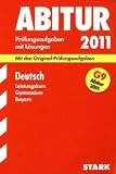 Produkt-Bild: Abitur-Pr&uuml;fungsaufgaben Gymnasium Bayern. Mit L&ouml;sungen: Deutsch Leistungskurs G9-Abitur 2011. Mit den Original-Pr&uuml;fungsaufgaben. Jahrg&auml;nge 2007-2010. ... 2007 bis 2010 mit vollst&auml;ndigen L&ouml;sungen