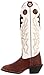Tony Lama Boots Women's Beige Mustang Buckaroo RR2007L Boot