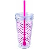 Copco 2510-0265 Minimus Tumbler, 24-Ounce, Pink Dots