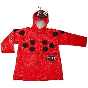 Western Chief - Kid's Red Ladybug Raincoat