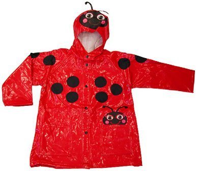 Western Chief - Kid's Red Ladybug Raincoat