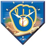 Milwaukee Brewers Retro High Definition Wall Clock