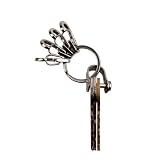 picture of True Utility Keyring System TU45 Key Ring Solution with Keyshackle and Cleverclips