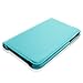 LK Luxury 360 Rotating PU Leather Case Cover For Samsung Galaxy Tab 3 Lite 7.0 T110 / T111 & Free Screen Protector + Stylus Pen (Sky Blue)