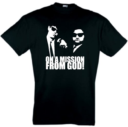 Produkt-Bild: BLUES BROTHERS MISSION FROM GOD T-SHIRT NEU S-XXL KULT