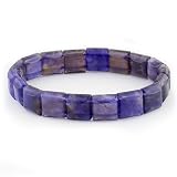 Cute Stretchy Amethyst Bracelet