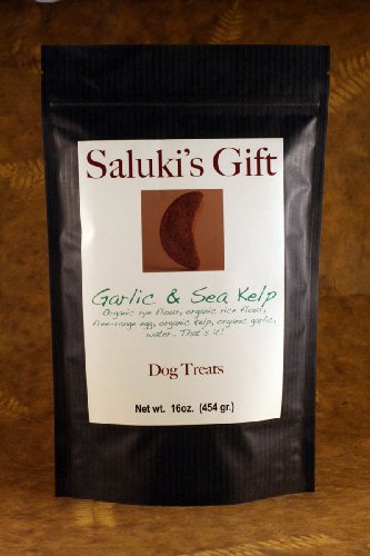 Saluki's Gift Organic Garlic and Sea Kelp 6 Dog Treats