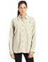 Columbia Women's Omni-Dry Eddyline Long Sleeve Shirt,Fossil,Medium
