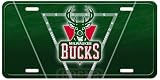 Milwaukee Bucks Street Flair Plate