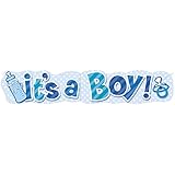 4.5ft It's A Boy Jointed Banner