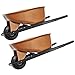 Set of 2 Wheelbarrows for Wrestling Action Figures