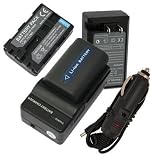 NEW Battery+Charger for Sony NP-FM30 NP-FM50 NP-FM55H