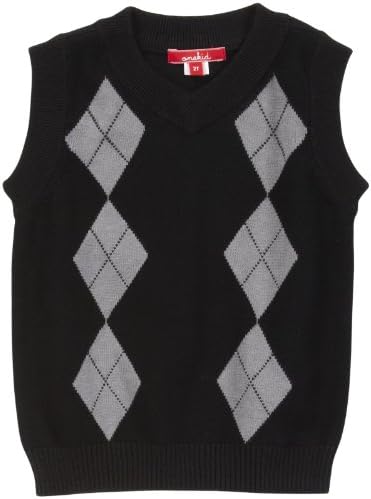 One Kid Little Boys' Dressy Argyle Knit Vest