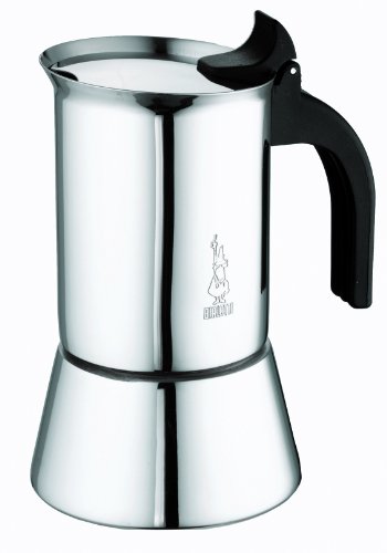 Bialetti Venus 2 Tassen Espressokocher Edelstahl