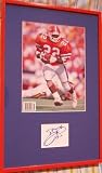 Emmitt Smith autograph matted & framed with Florida Gators action photo