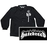 HATEBREED - Vertical Mace - Black Windbreaker Jacket