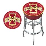 Iowa State University Padded Bar Stool - Game Room Products > Pub Stools > NCAA - Colleges