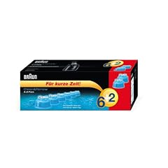 Braun Clean&Renew Reinigungskartusche 6+2 (8er-Pack) (limitierte Edition)