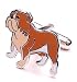 English Bulldog Dog Cufflinks Cuff Links new