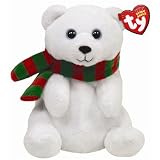 41564ncw rL. SL160  Ty Beanie Babies Snowdrop   Polar Bear with Scarf